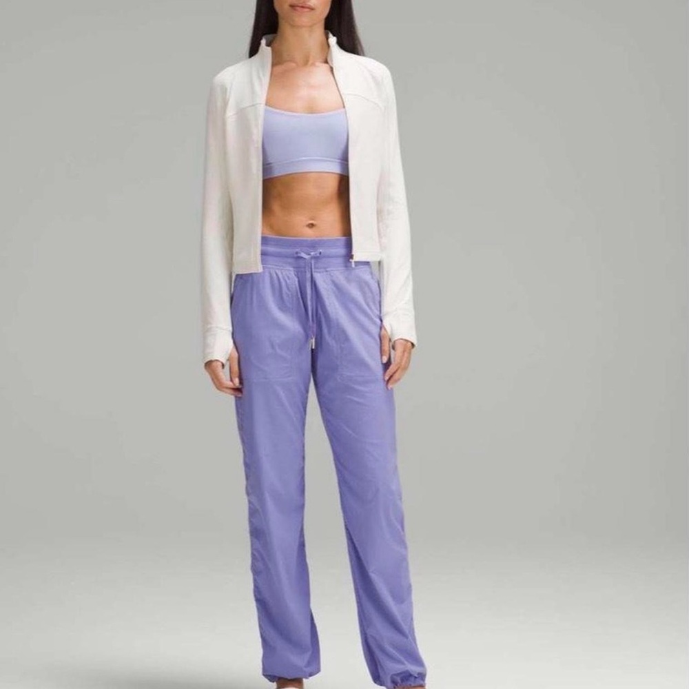 lululemon lavender dance studio pants size 4
